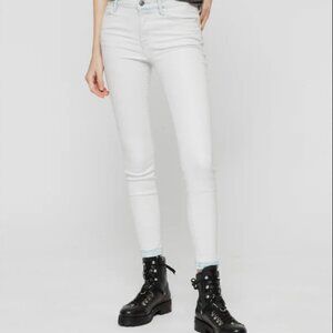 AllSaints - Grace Cropped Jeans in Bleached Indigo